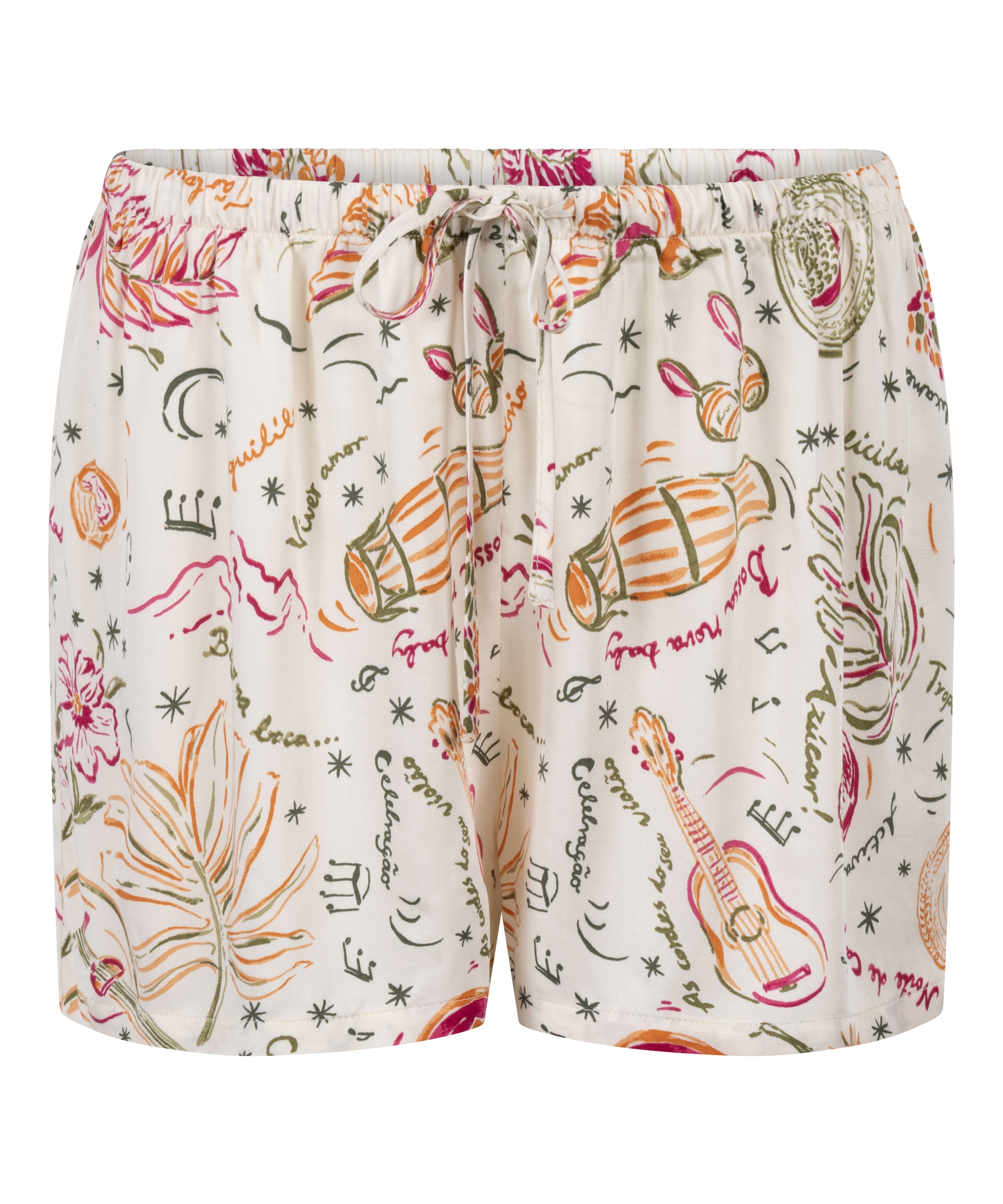 Hunkemöller Pajama pants in White: front