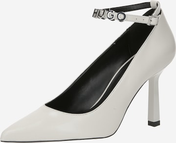 HUGO Red - Sapatos de salto 'Katniss' em branco: frente