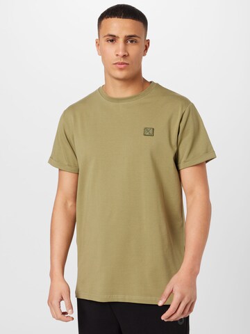 Tricou de la Clean Cut Copenhagen pe verde: față