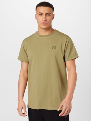Clean Cut Copenhagen Shirt in Green: front