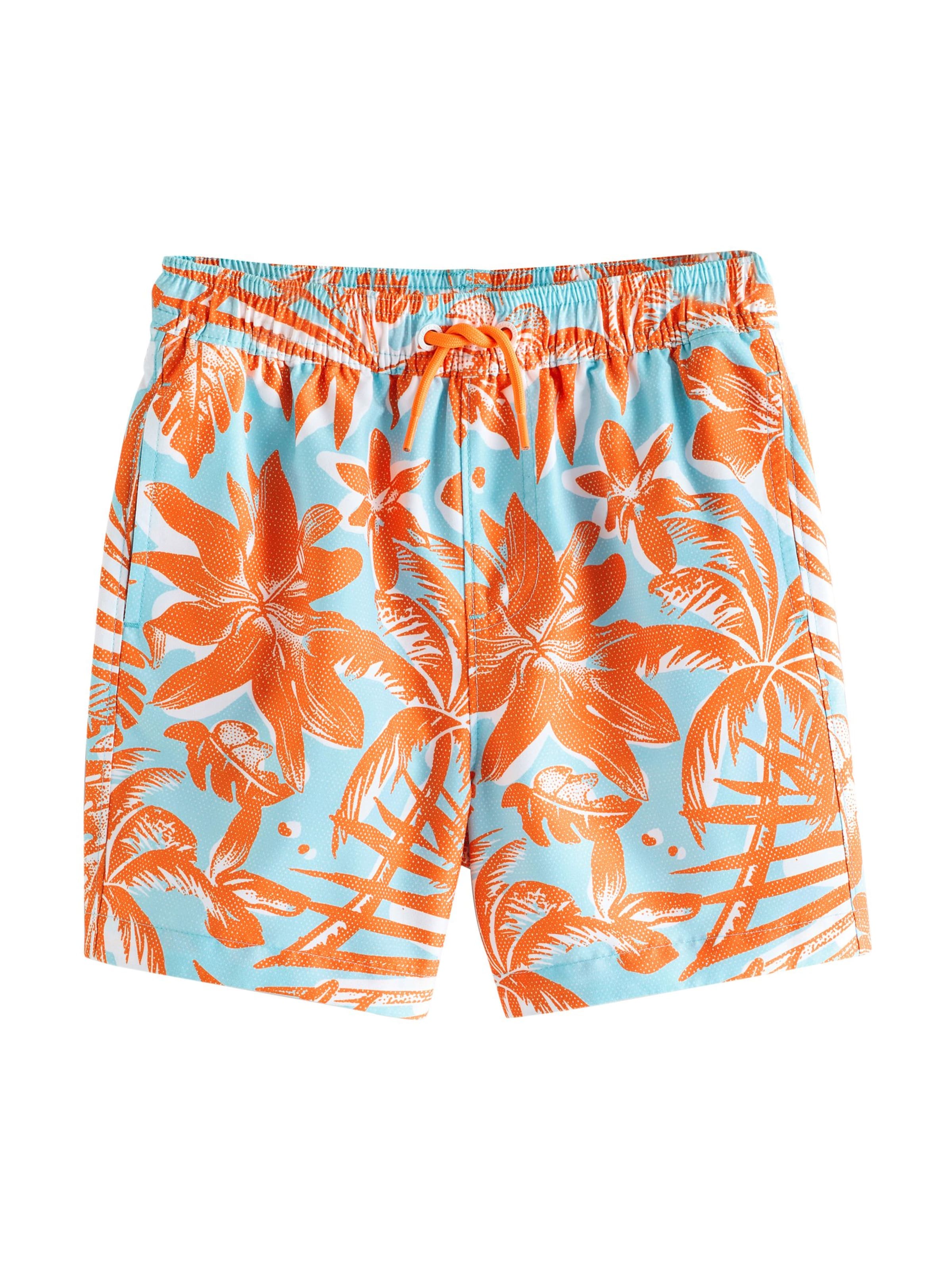 Shorts de bain Next en orange : devant
