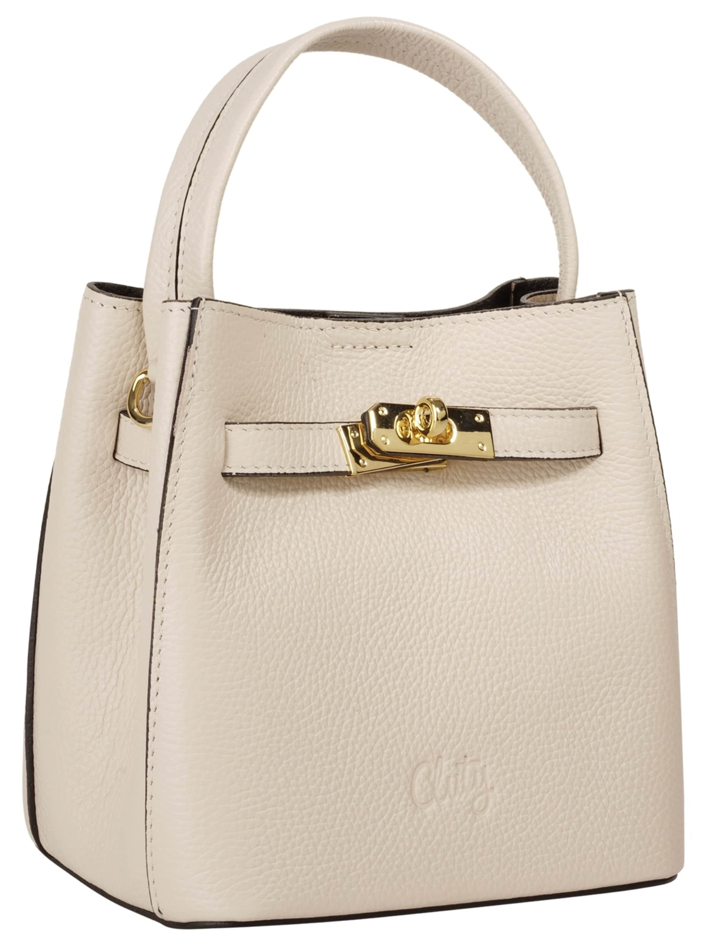 Cluty Handbag in Beige