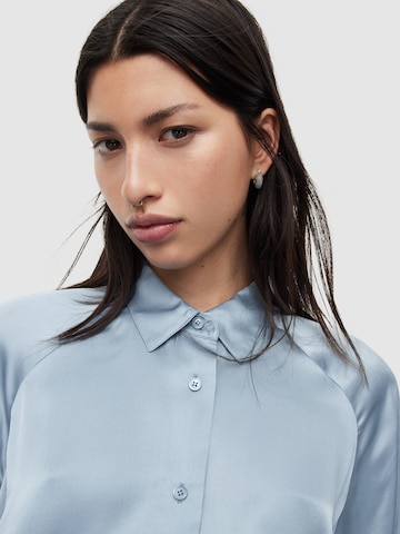 AllSaints - Blusa 'OANA' em azul