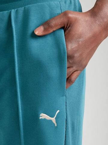 PUMA Loosefit Sporthose 'Class' in Grün