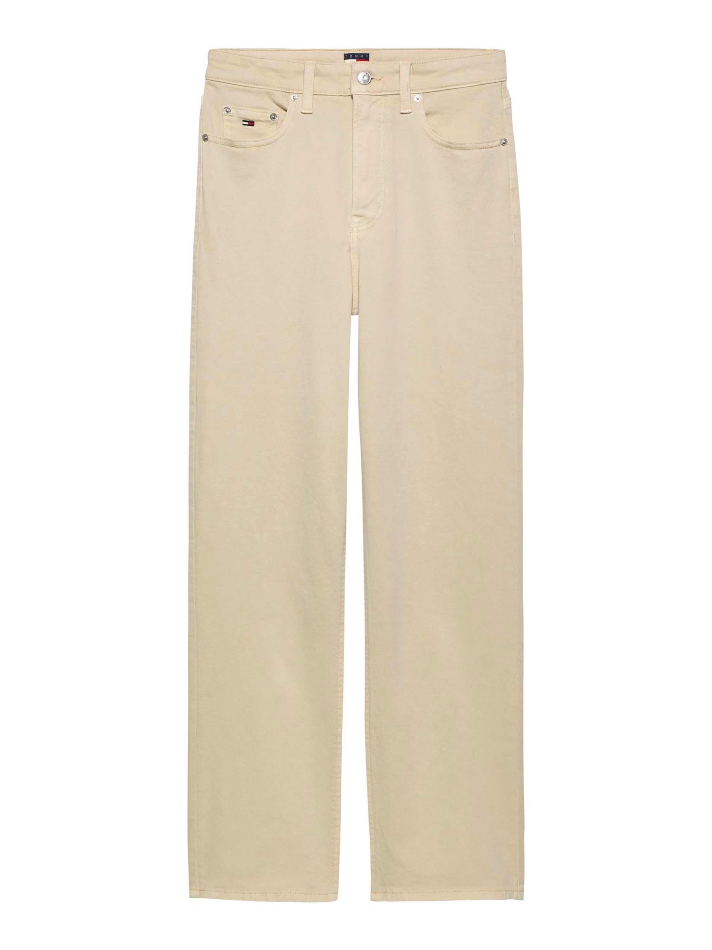 Tommy Jeans Regular Jeans 'LAYLA' in Beige: Vorderseite