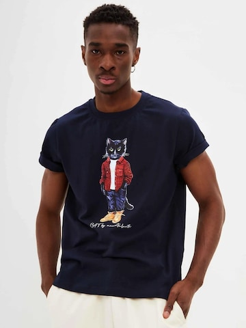 Cat e Lolette Bluser & t-shirts 'Country Cat' i blå