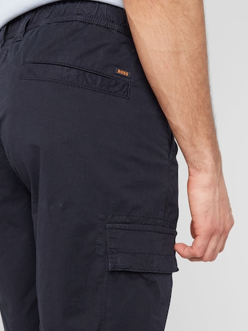 BOSS Orange Loosefit Παντελόνι cargo 'Sisla-6' σε μπλε