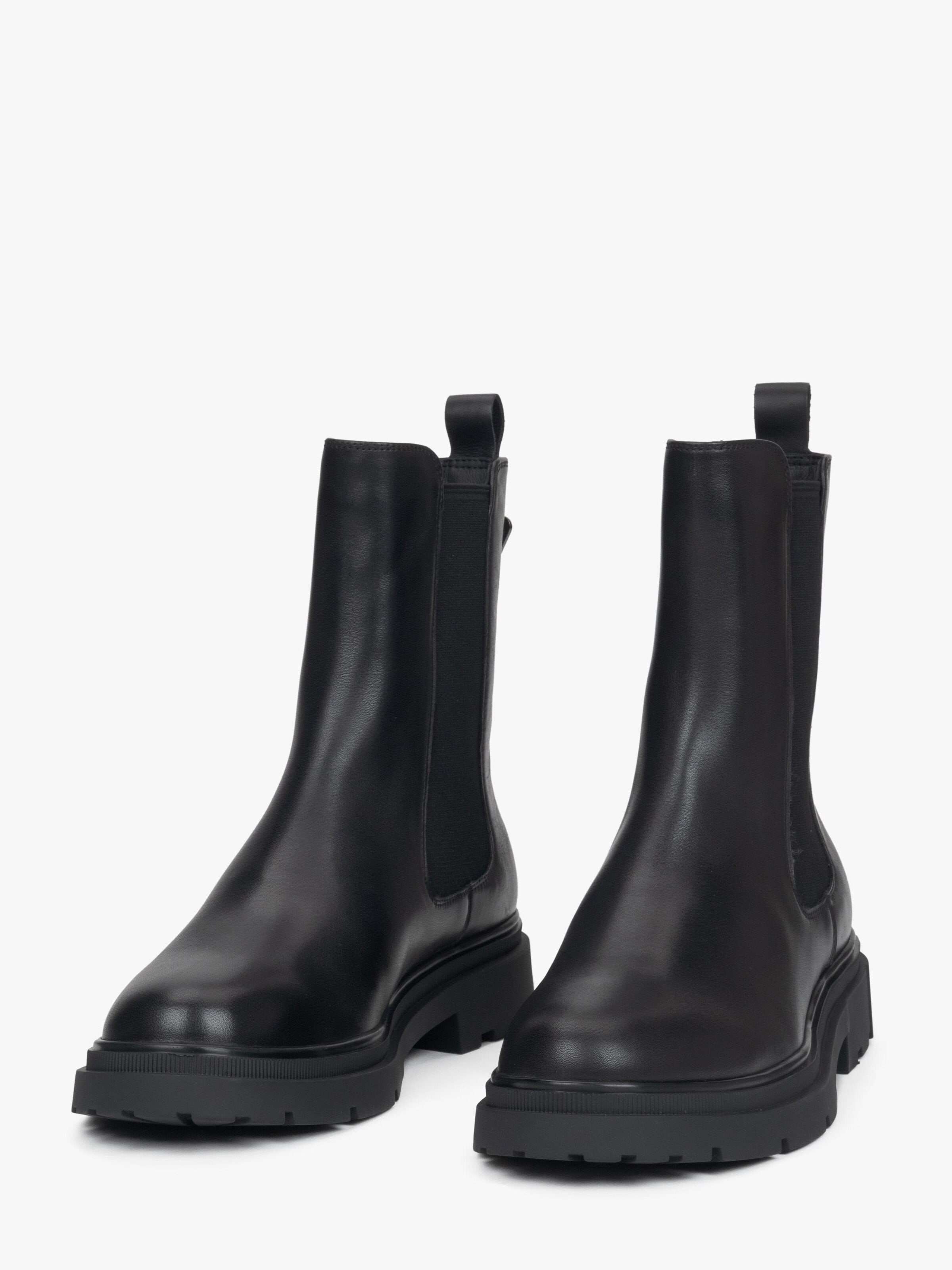 Boots chelsea '4218-73' di Estro in nero