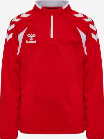 Hummel Sports sweatshirt 'Core 2.0' in White: front