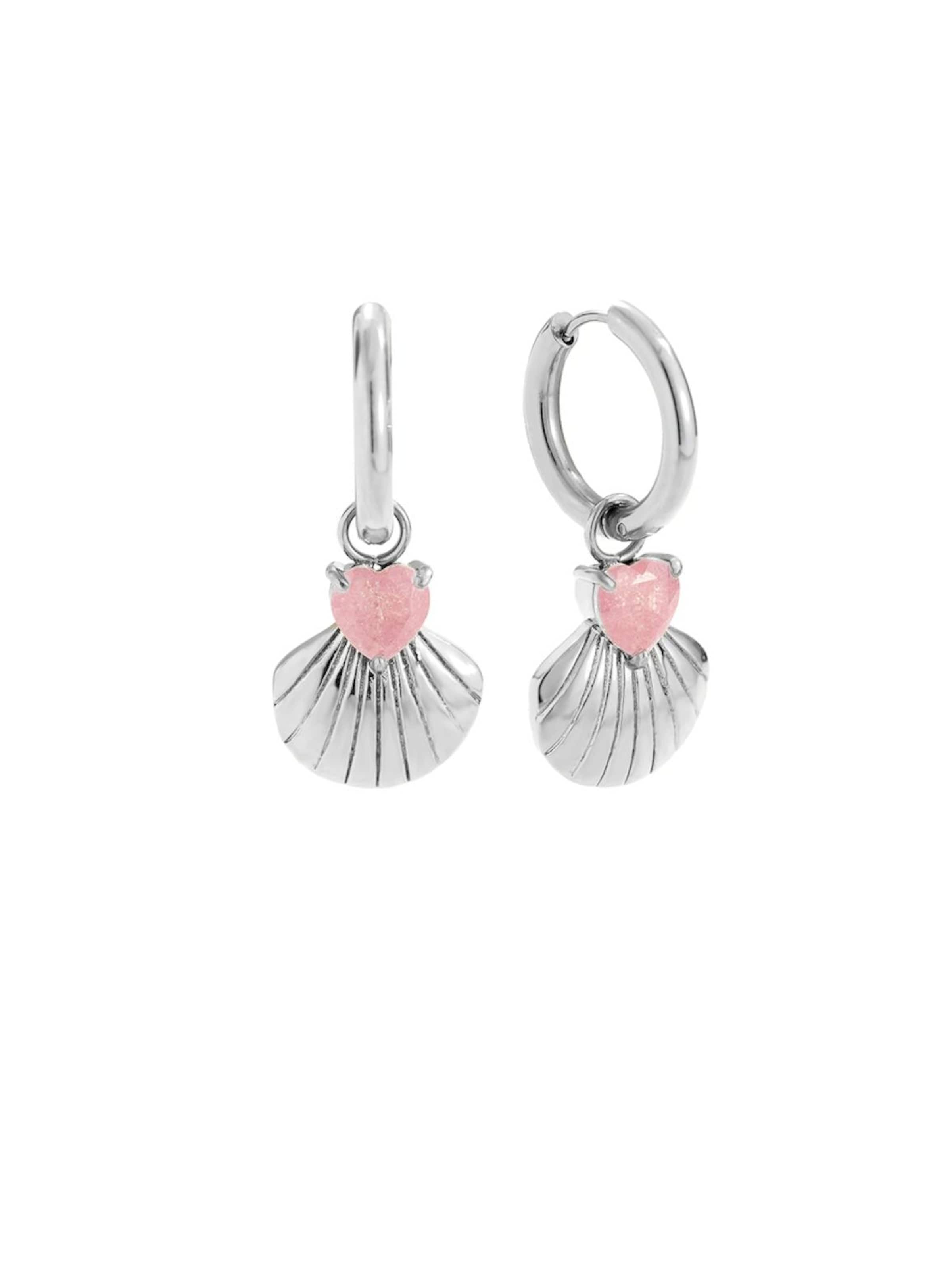 Cala Rose Ohrringe 'CABO'‌ in silber, Produktansicht