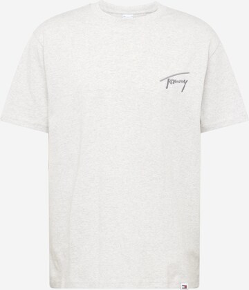 T-Shirt Tommy Jeans en gris : devant