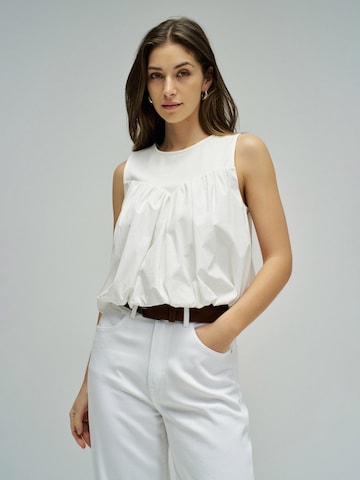 Salsa Jeans Top in Beige: voorkant