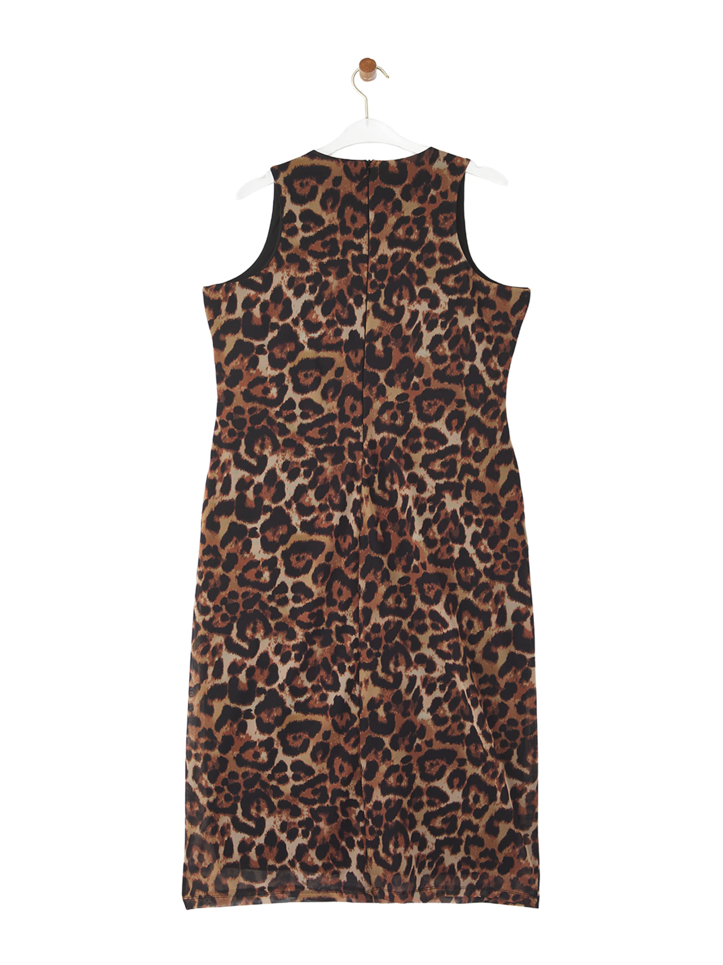 Trendyol Curve Kleid in Braun