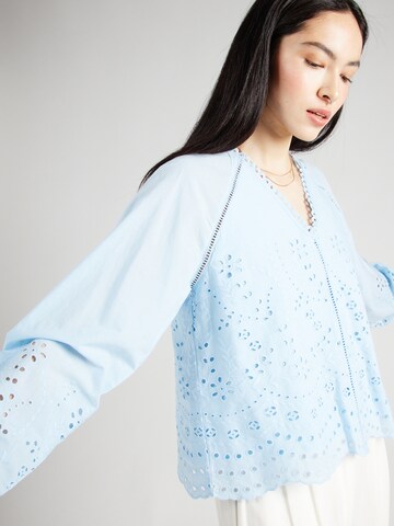 YAS Blouse 'YASLUMA' in Blauw