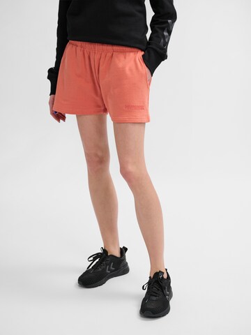 Hummel regular Sportsbukser i orange: forside