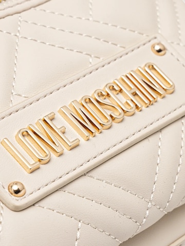 Love Moschino - Mochila 'QUILTED' en beige