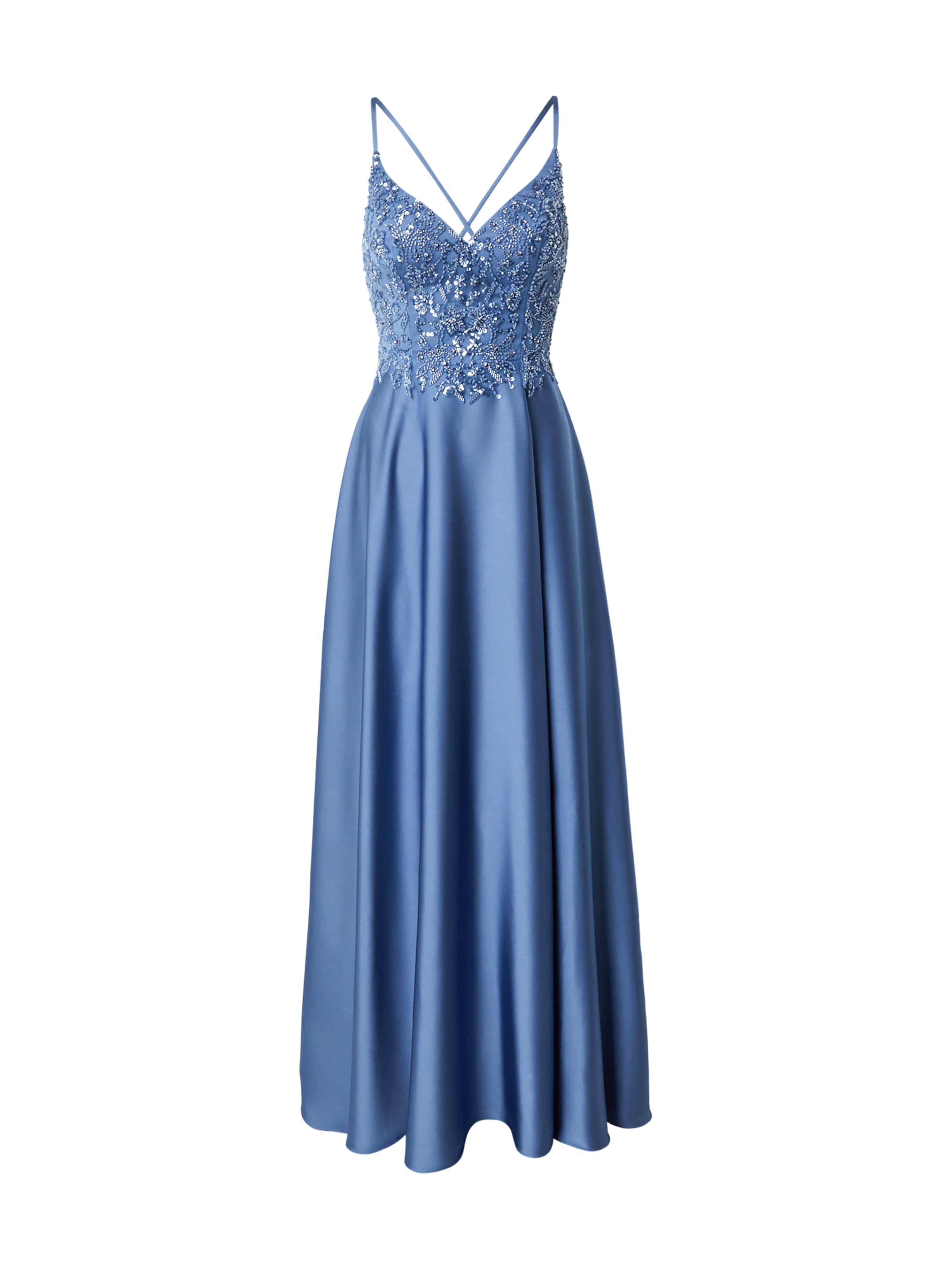 Laona Evening dress in Blue: front