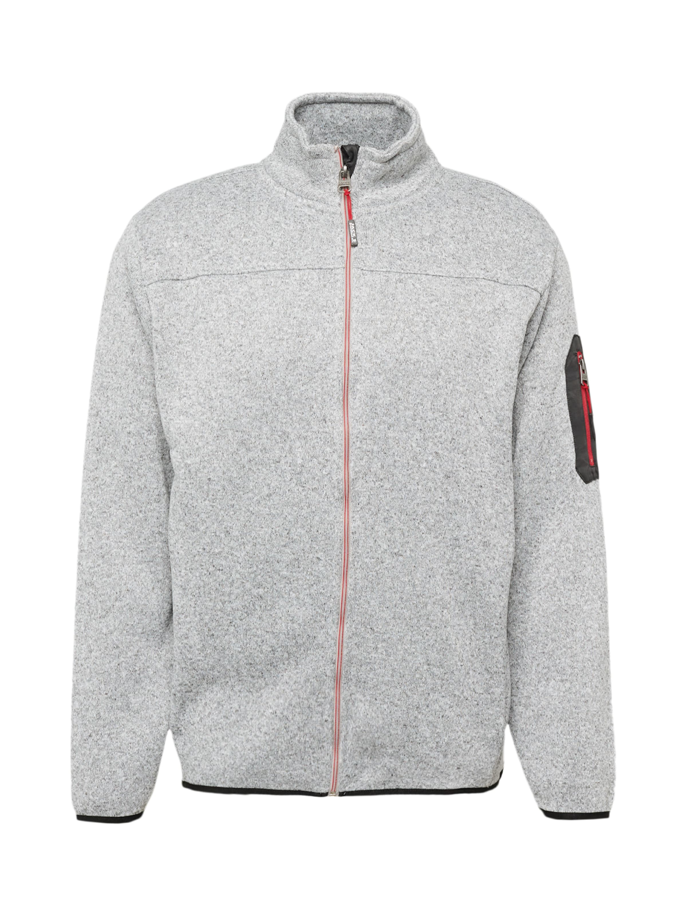 Jack's Fleece jacket in Grey: front