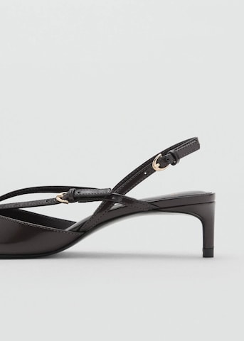 MANGO Slingpumps 'Infinity' in Grau