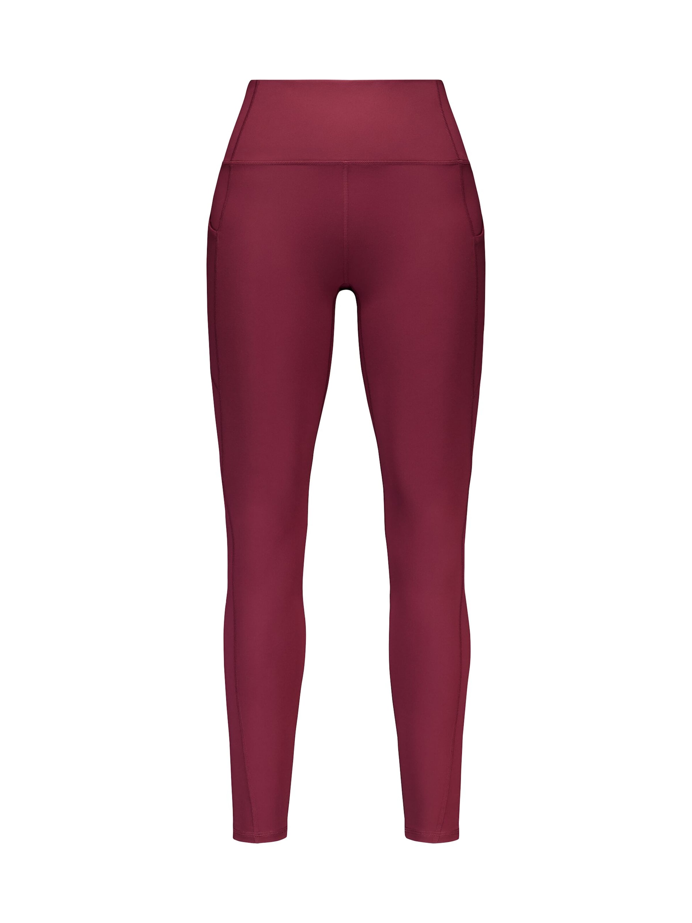 Fabletics Skinny Športové nohavice 'Oasis' - Červená: predná strana