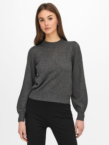 JDY Sweater in Grey: front