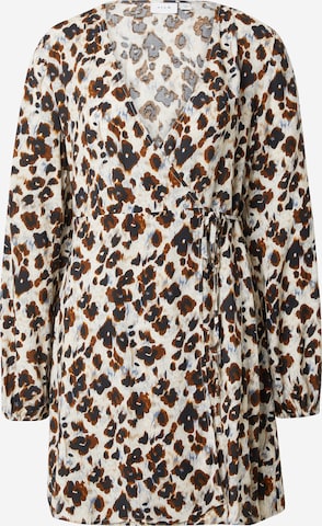 VILA Dress 'VIKATHRINA' in Beige: front