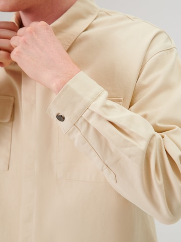 ABOUT YOU x Swalina&Linus Between-Season Jacket 'Brian' in Beige