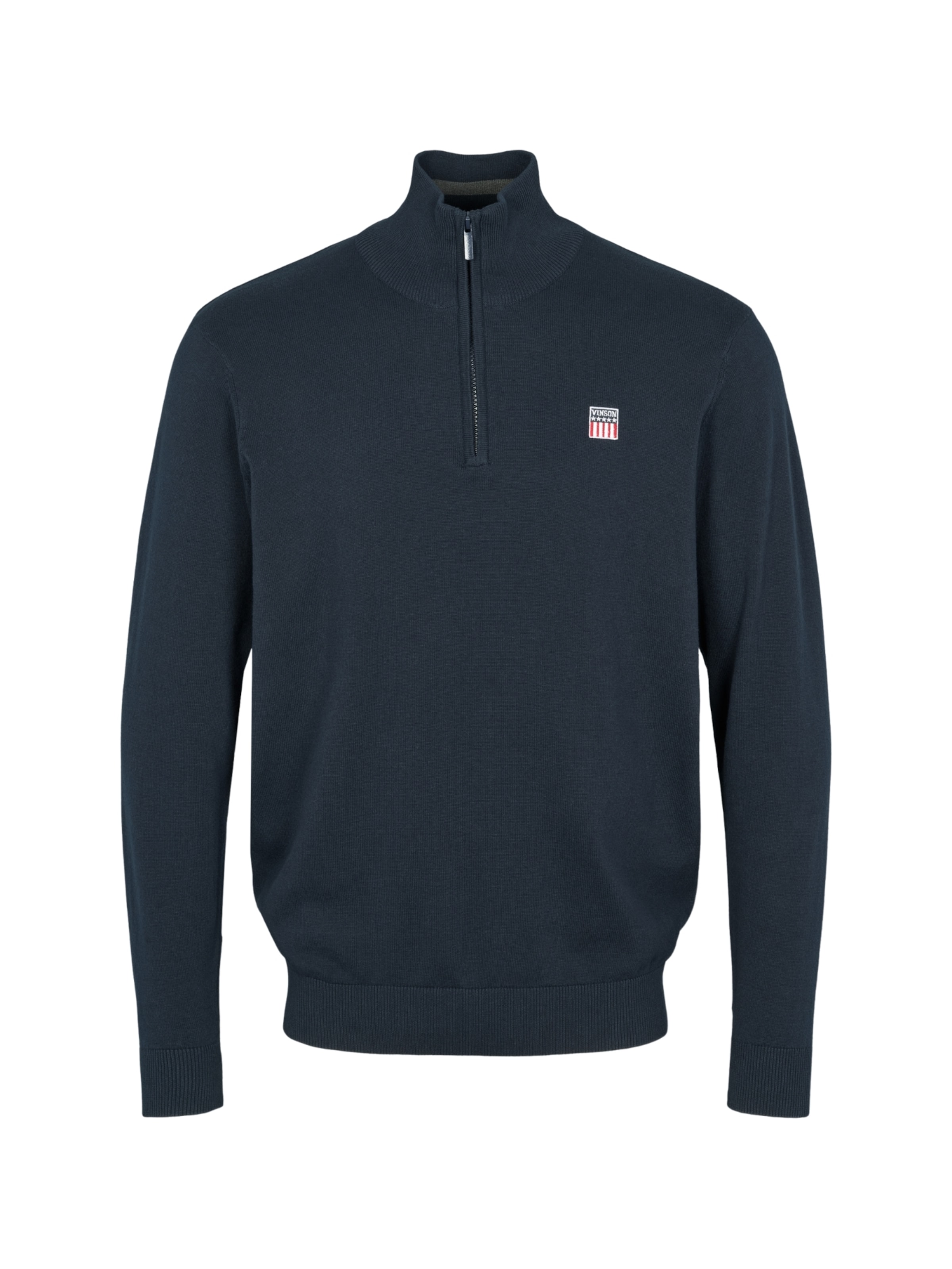 VINSON Neulepaita 'Julius' värissä sininen: etupuoli