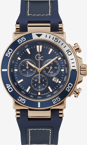 Gc Analog Watch 'One Sport' in Blue: front