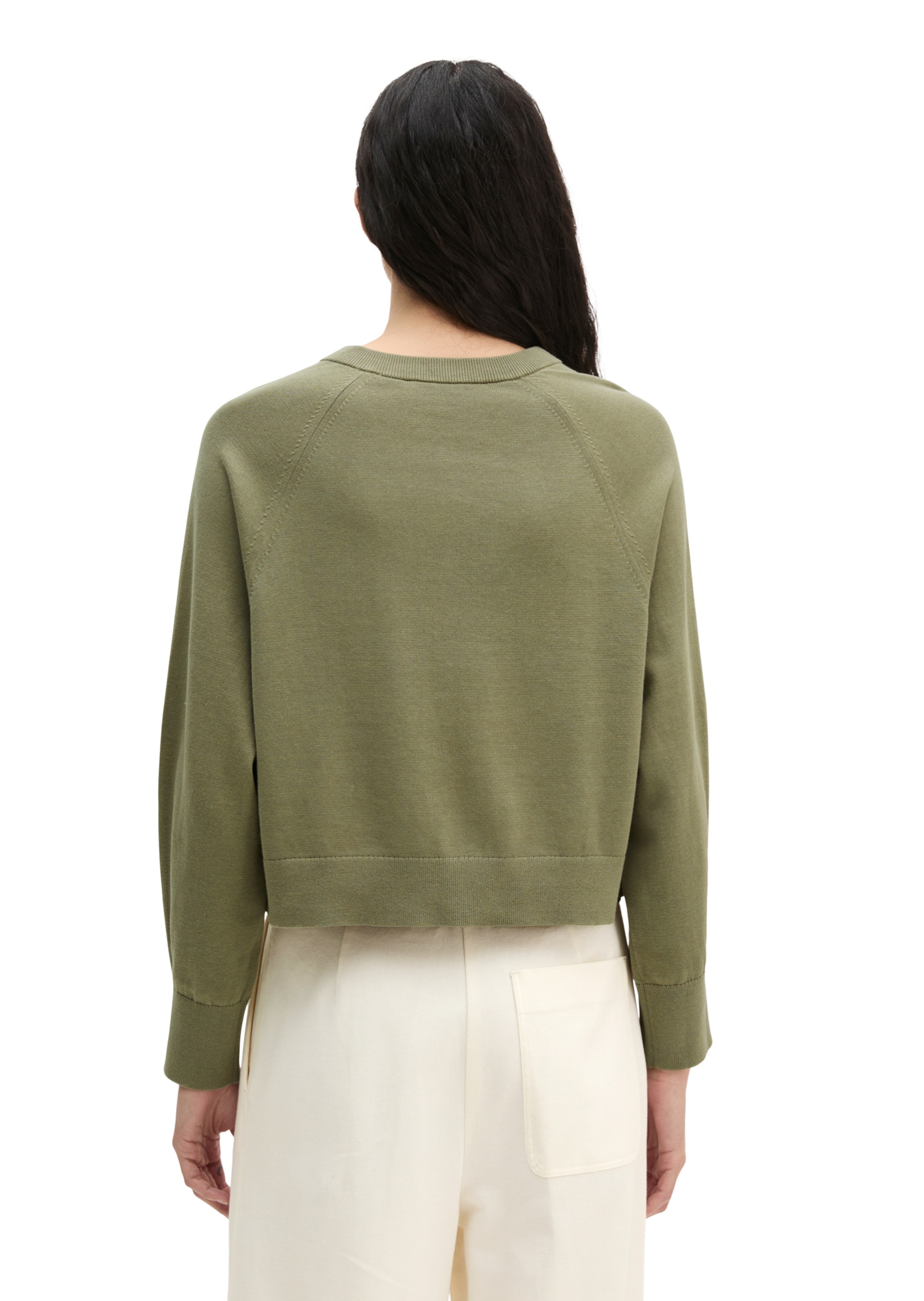 Marc O'Polo Strickjacke in Grün