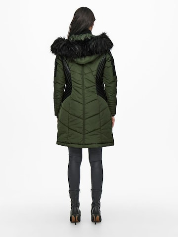 ONLY Winter Coat in Green