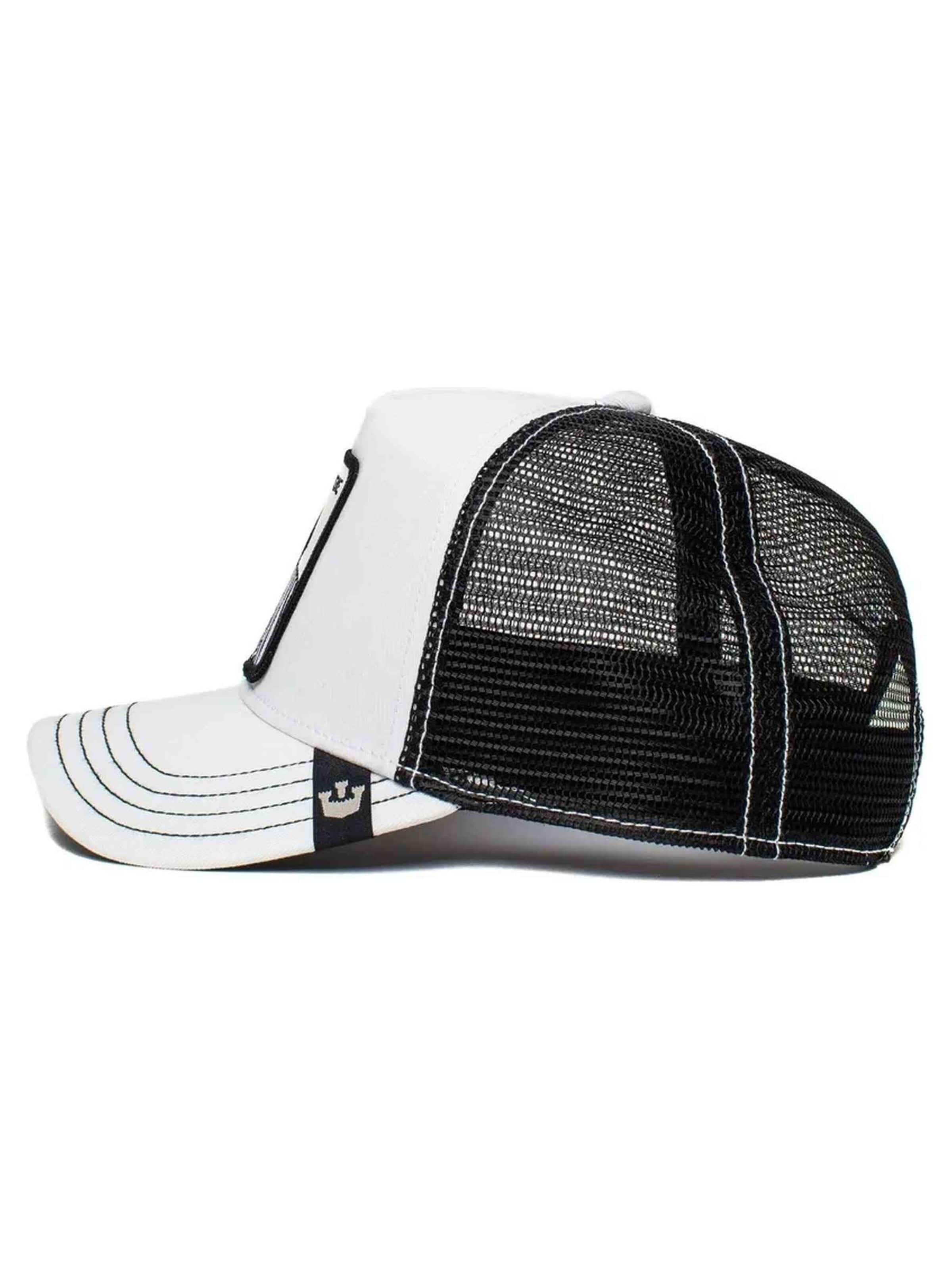 GOORIN Bros. Hætte 'blanca zebra extreme' i hvid