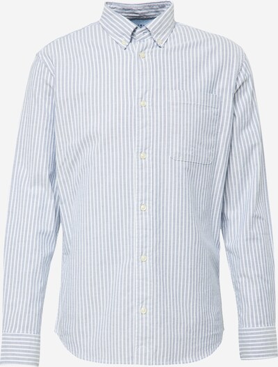 JACK & JONES Skjorta 'BROOK' i blå / vit, Produktvy