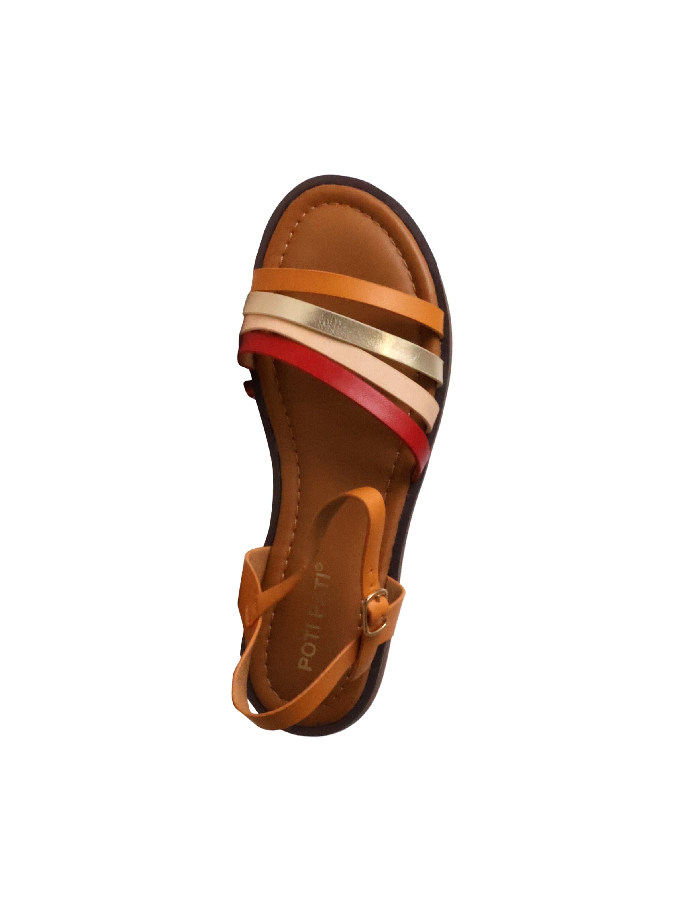 POTI PATI Strap Sandals in Yellow