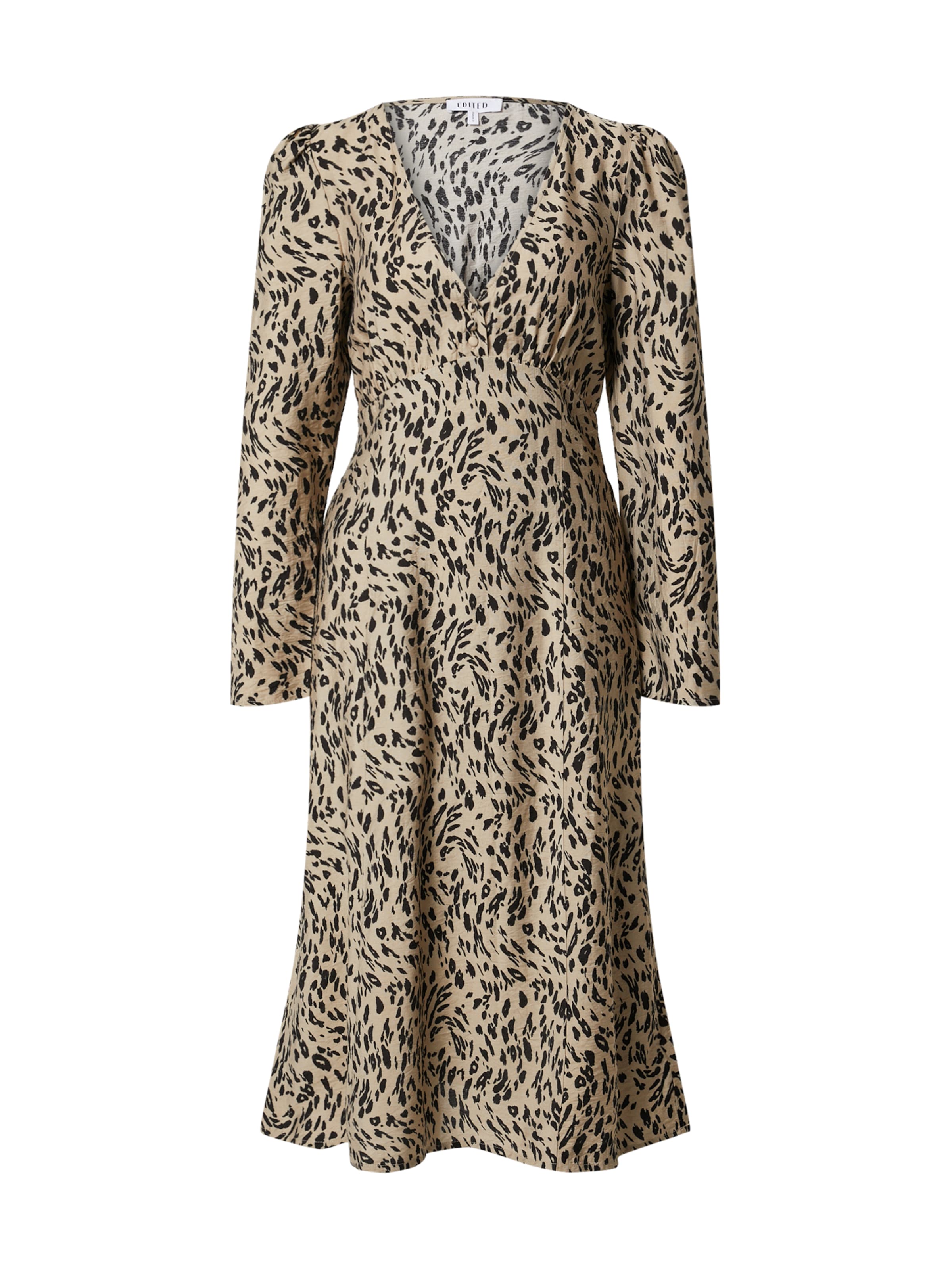 Rochie 'Fenja' de la EDITED pe bej: față