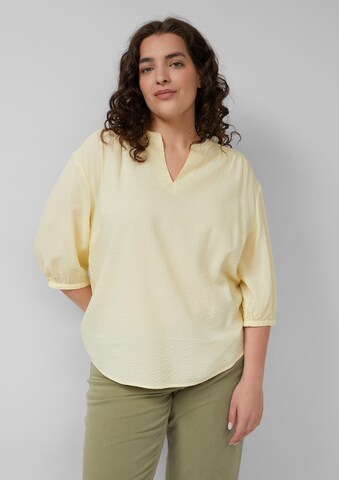 Chemisier s.Oliver en jaune