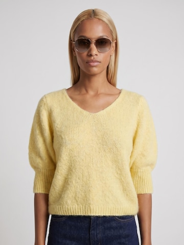americandreams Pullover 'Koa'‌‌ in Gelb: Vorderseite