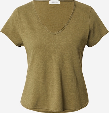 AMERICAN VINTAGE T-shirt 'Sonoma' i grön: framsida