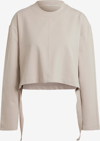 T-shirt fonctionnel ADIDAS PERFORMANCE en beige : devant