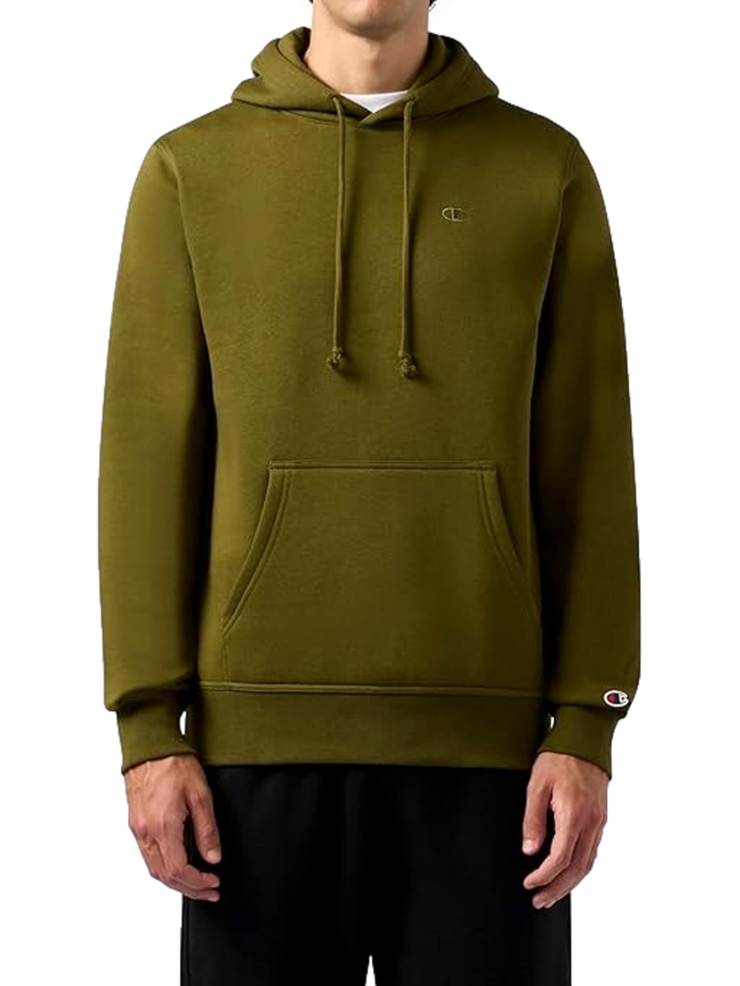 Felpa di Champion Authentic Athletic Apparel in verde: frontale