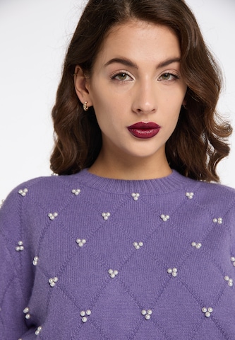 Pullover 'Tylin' di faina in lilla