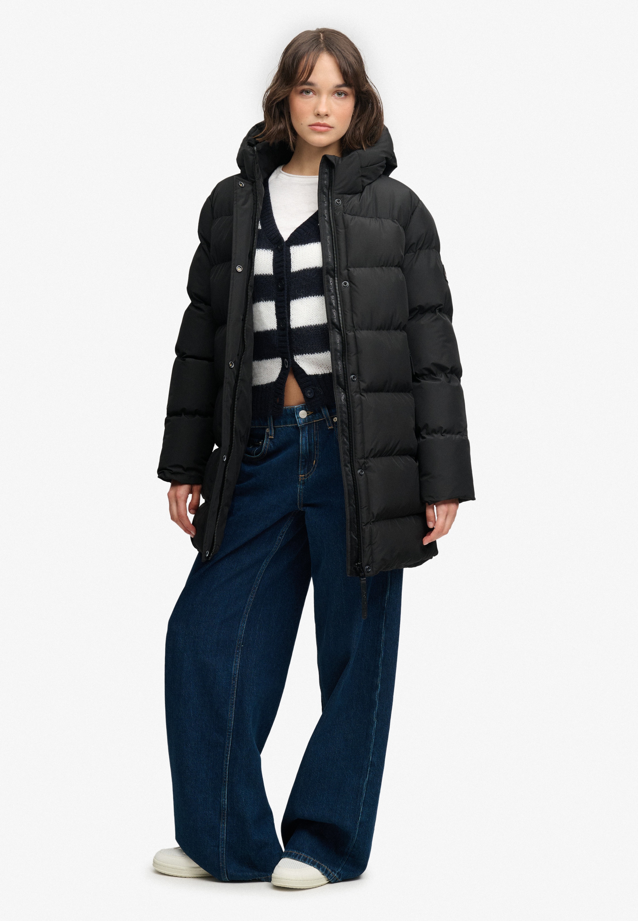 Superdry & Co Winter Jacket in Black