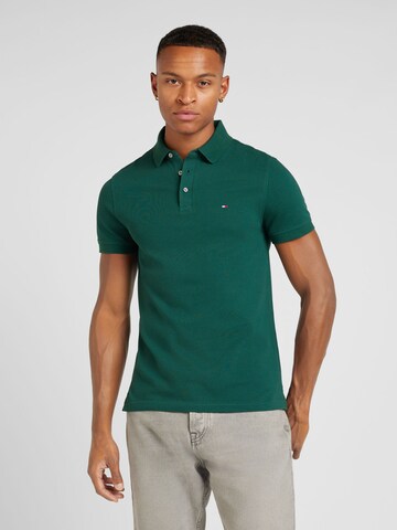 TOMMY HILFIGER - Camiseta 'CORE 1985' en verde: frente