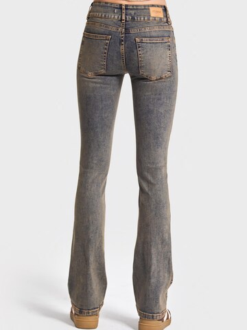 IT'S BASIC Skinny Jeans 'Skinny Low Rise Jeans' in Grijs