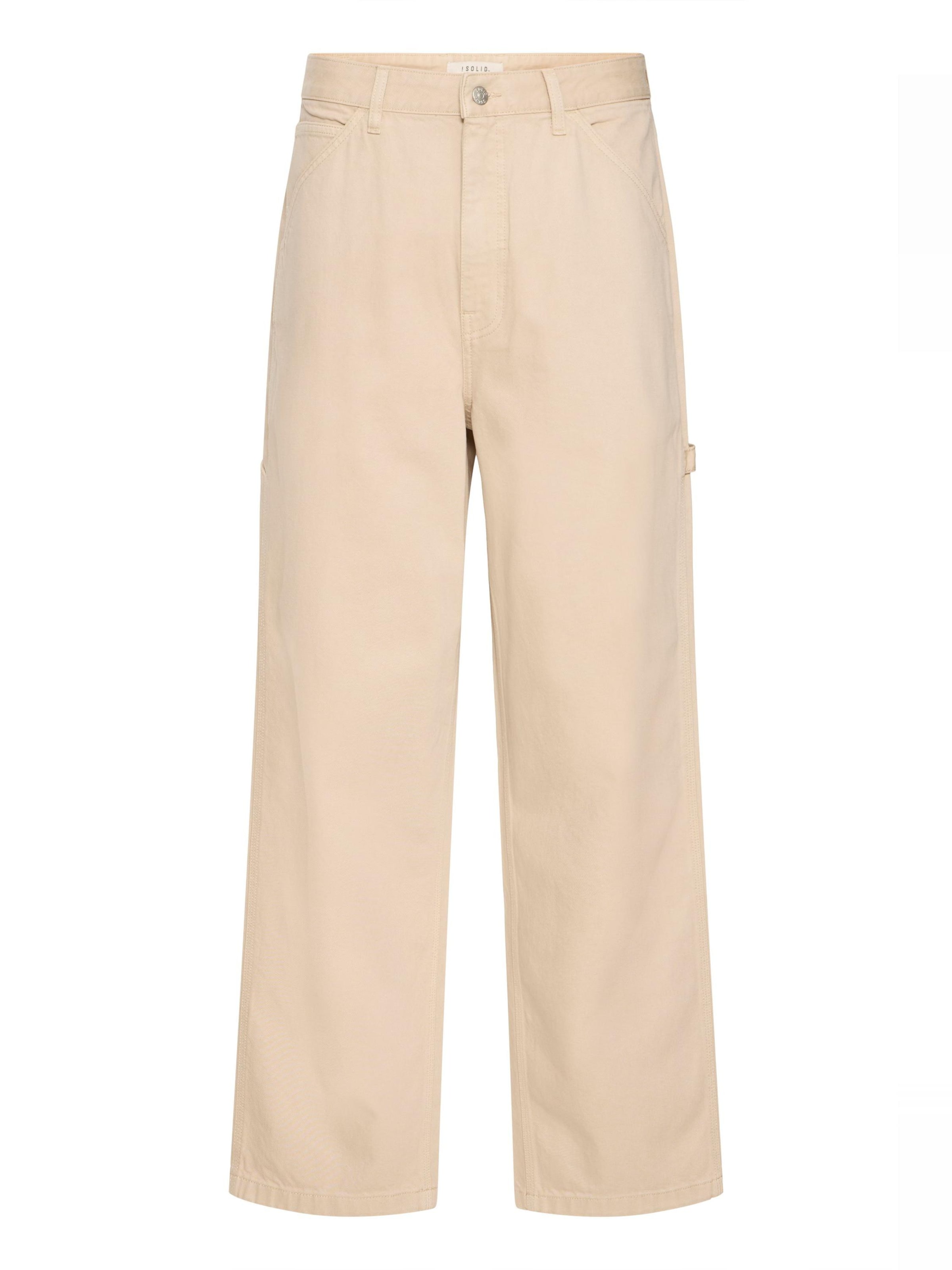 Loosefit Jeans ' SDMason CARPENTER ' di !Solid in beige: frontale