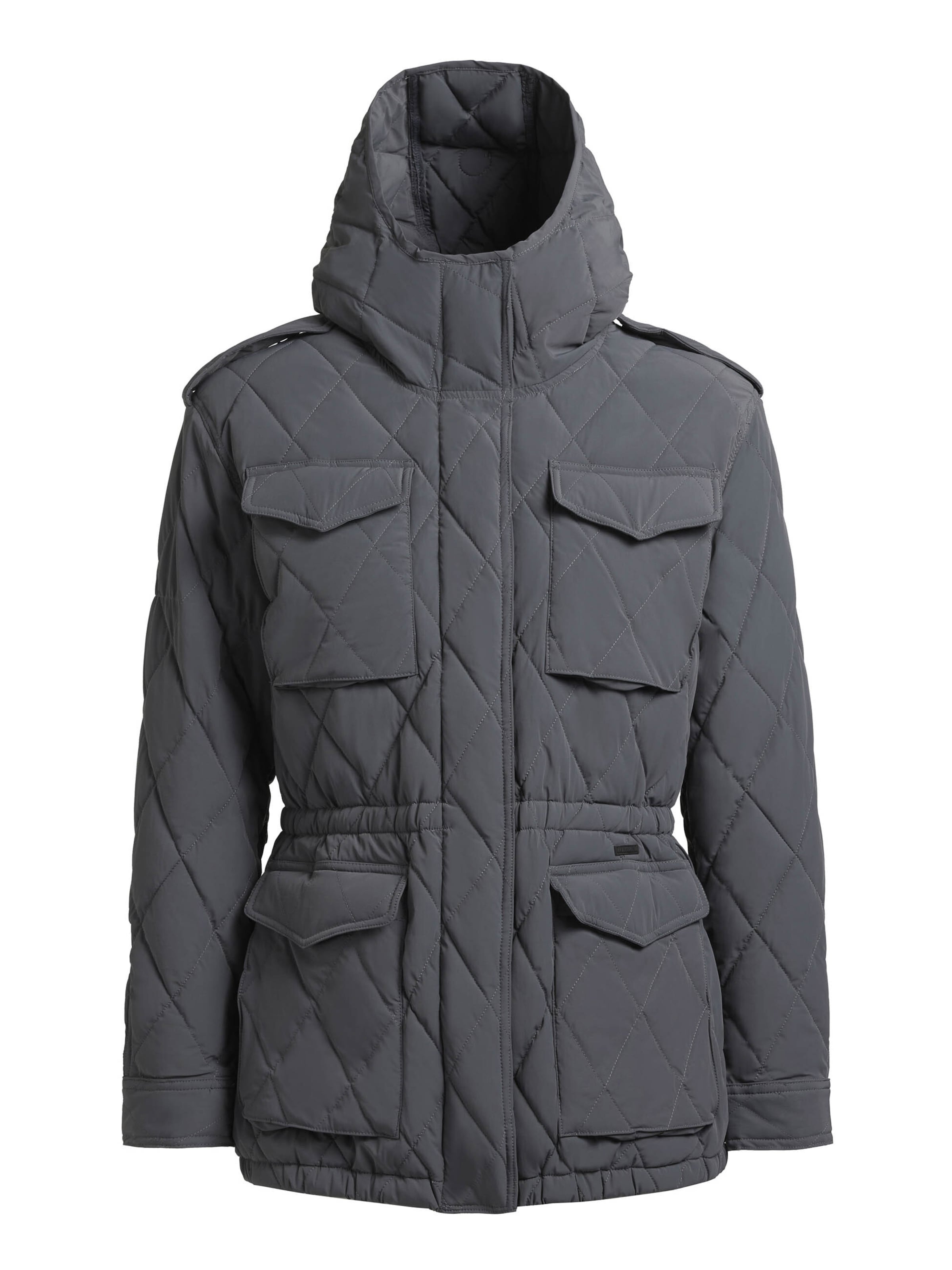 khujo Between-Season Jacket 'Alimina' in Grey: front