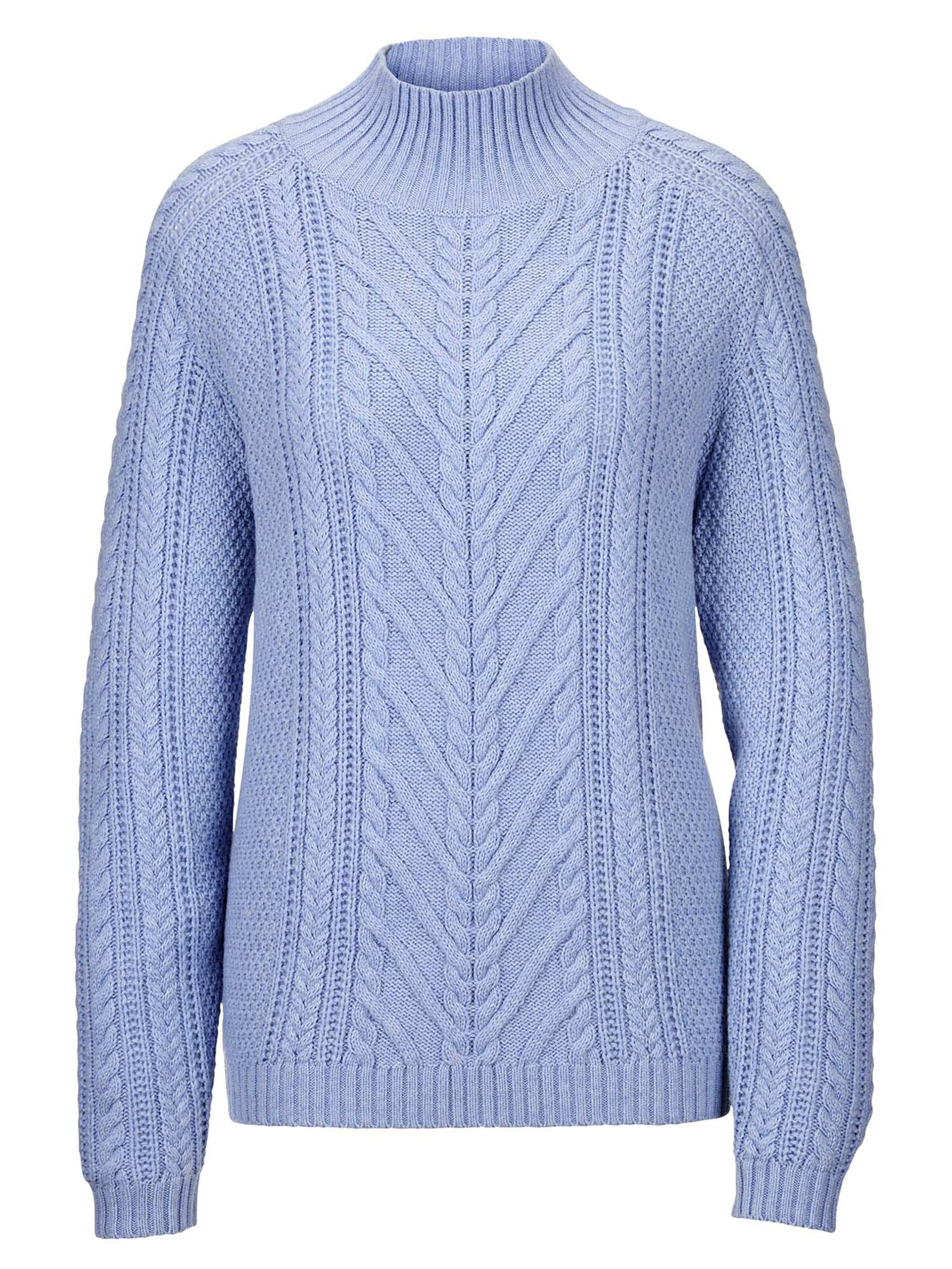 MADELEINE Trui in de kleur Lichtblauw, Productweergave