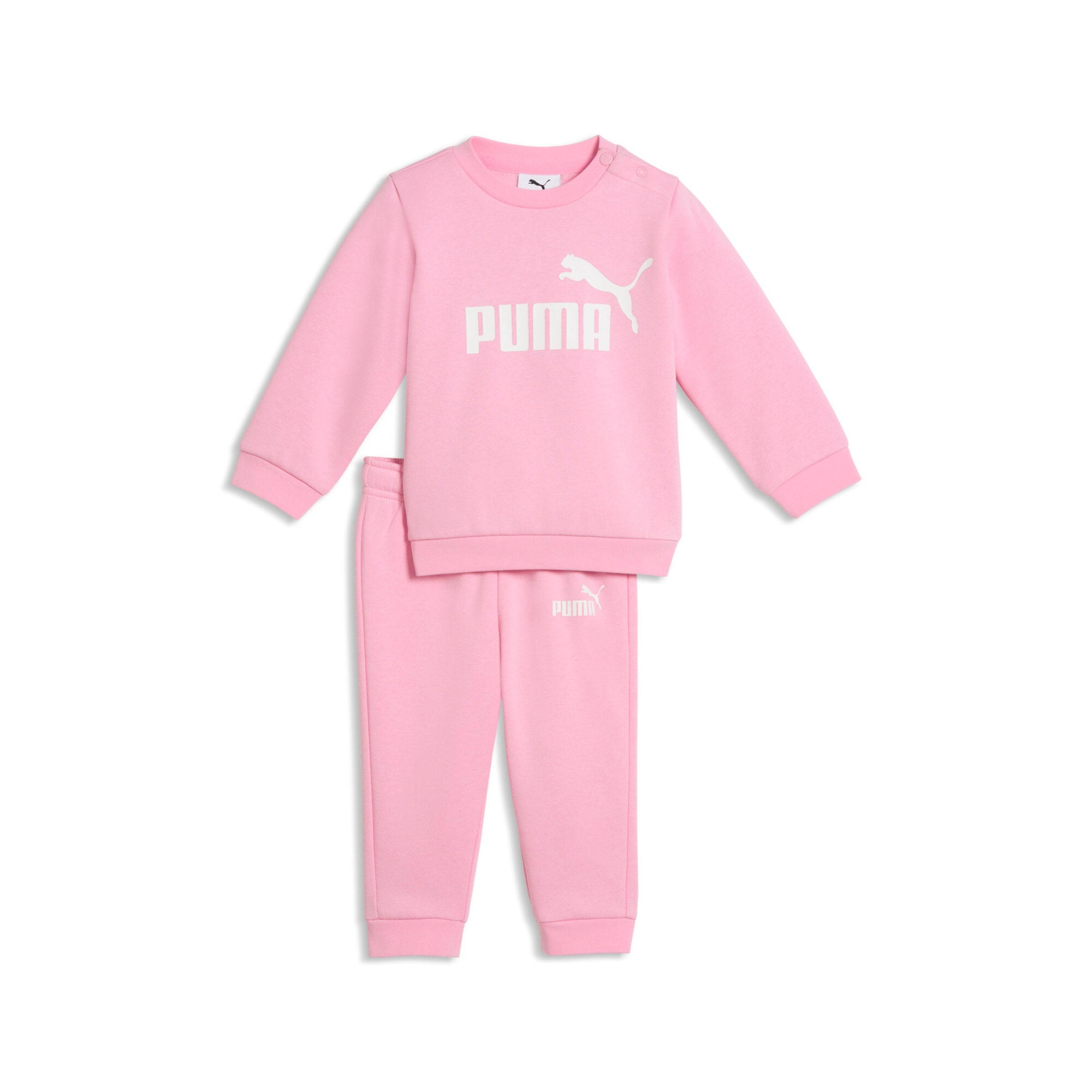 PUMA Sweatsuit 'Essentials' in Pink: front