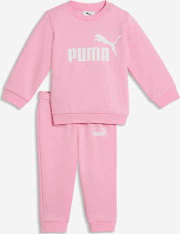 PUMA Sweatsuit 'Essentials' in Pink: front