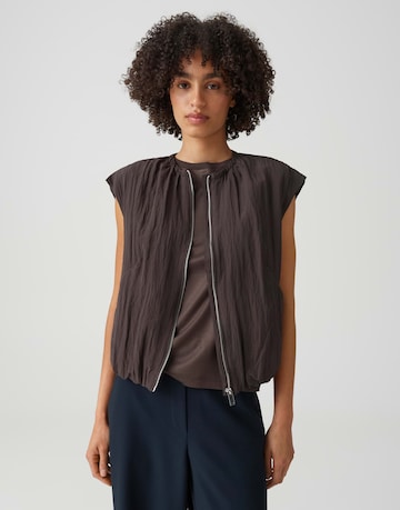 OPUS Vest 'Werina' in Brown: front